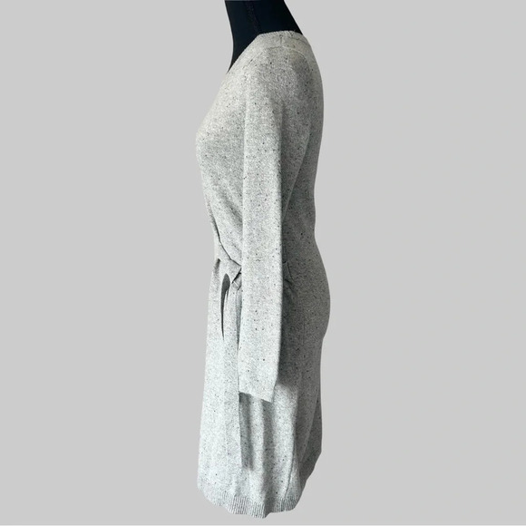 Talbots TWEED SIDE TIE  SWEATER DRESS - Picture 3 of 16